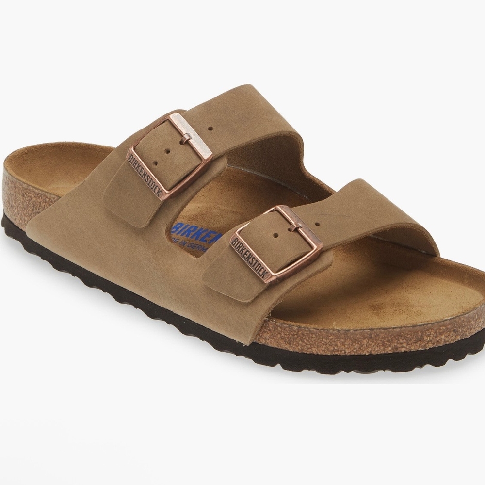 Birkenstock Tan Sandals with Buckles
